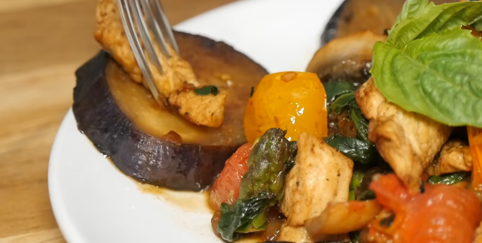 Chicken Eggplant Skillet Springer Mountain Farms