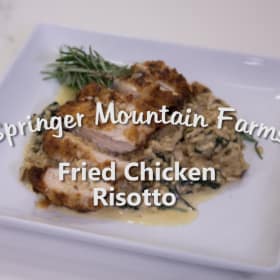 Fried Chicken Risotto