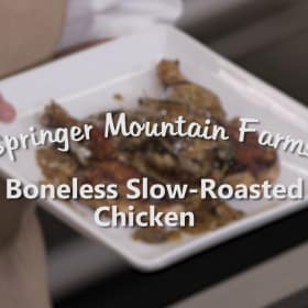 Slow-Roasted Chicken with Creamy Beer and Mushroom Sauce