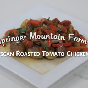 Tuscan Roasted Tomato Chicken