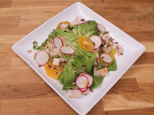 Spring Chicken Salad With Bibb Lettuce