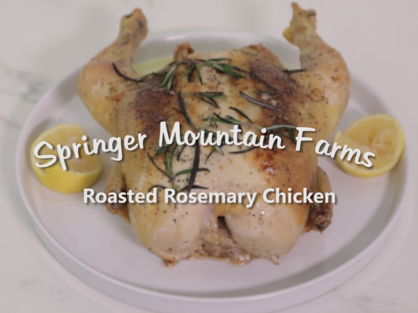 Roasted Rosemary Chicken by Chef Monique Barrow