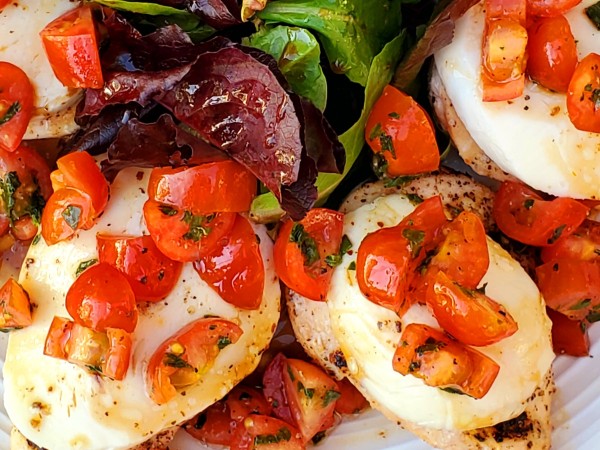 Grilled Chicken Caprese