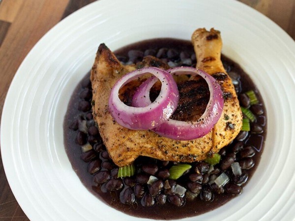 Cuban Chicken and black beans
