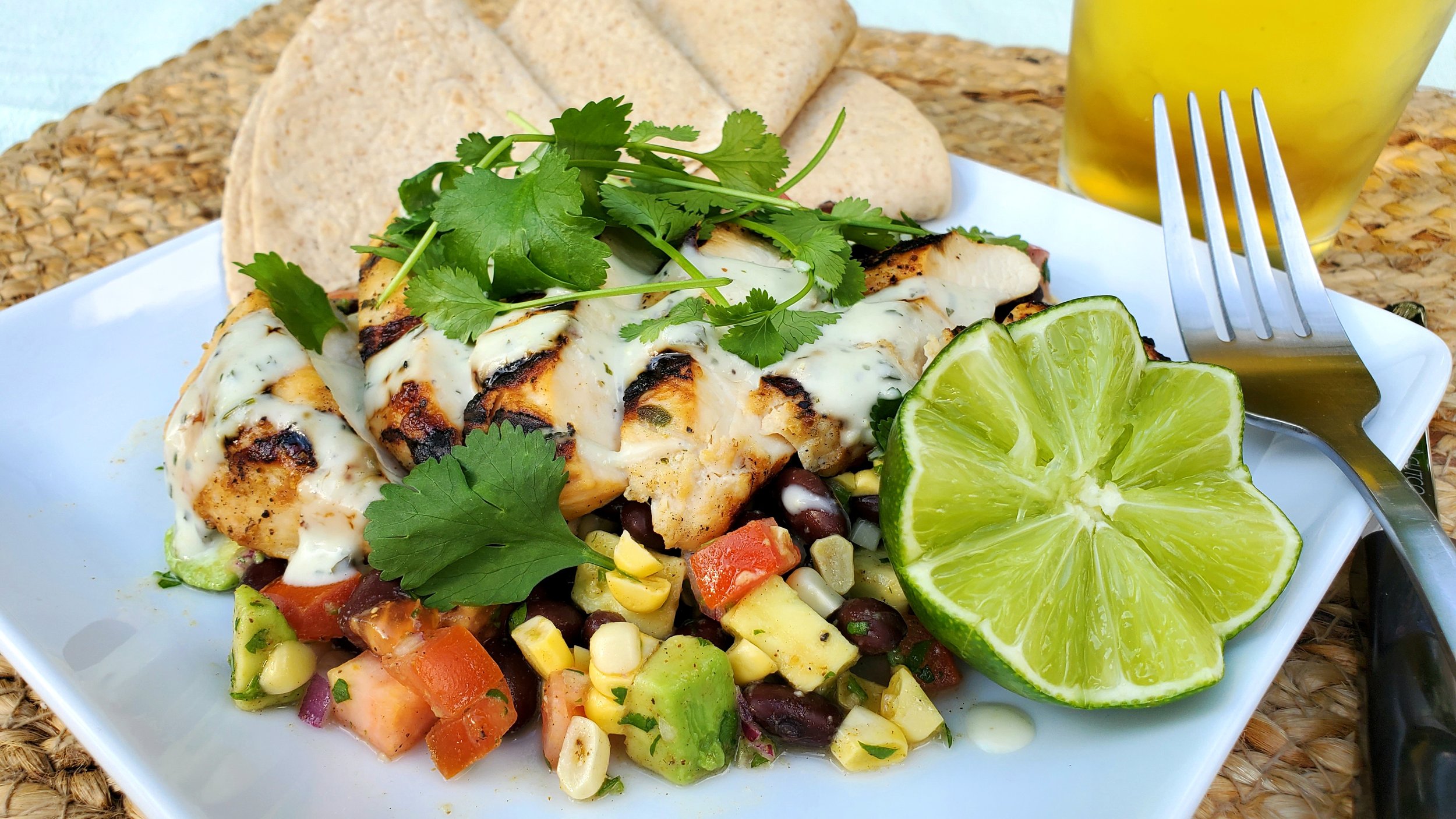 Grilled Tequila Lime Chicken