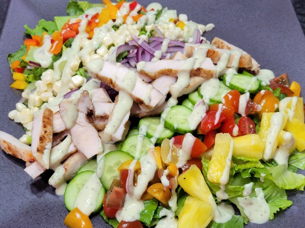 Tropical Grilled Chicken Cobb Salad