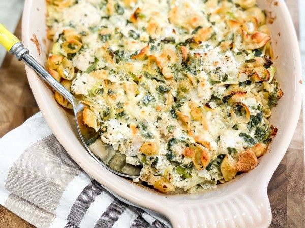Chicken, Spinach and Artichoke Bake from @tidal_tastes
