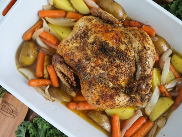 Thanksgiving Roasted Chicken from @goldengracekitchen (Gluten Free)