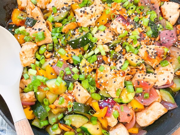 30 Minute Chicken Cashew Teriyaki