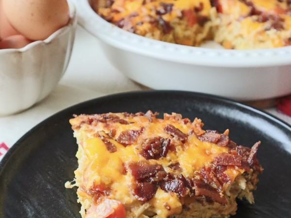 Cheesy Chicken and Egg Casserole (Gluten Free)