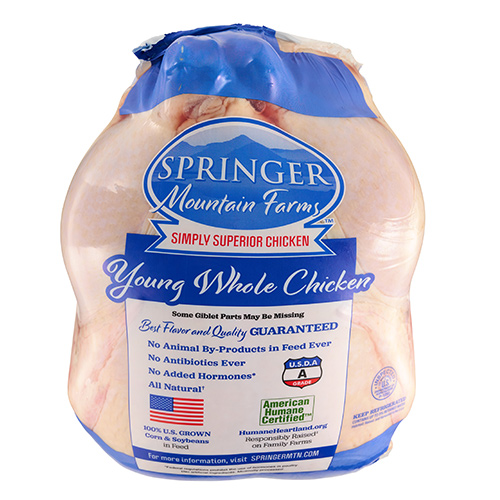 Whole Chicken  Springer Mountain Farms