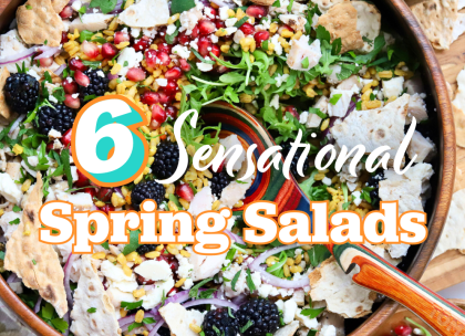 6 Sensational Spring Salads with Springer Mountain Farms Chicken