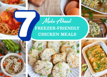 Spend One Weekend to Make 7 Easy Chicken Meals for the Busy Holiday Season