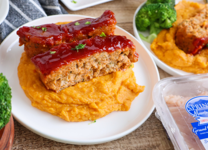Ground Chicken Meatloaf (Gluten Free)