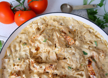 Chicken Parmesan Pasta (Gluten Free)
