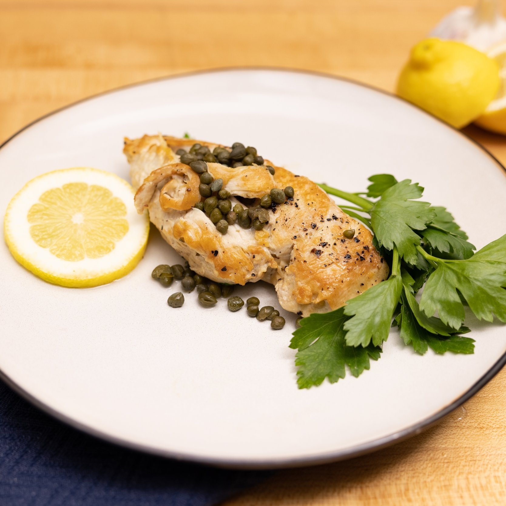 Healthy Instant Pot Chicken Piccata
