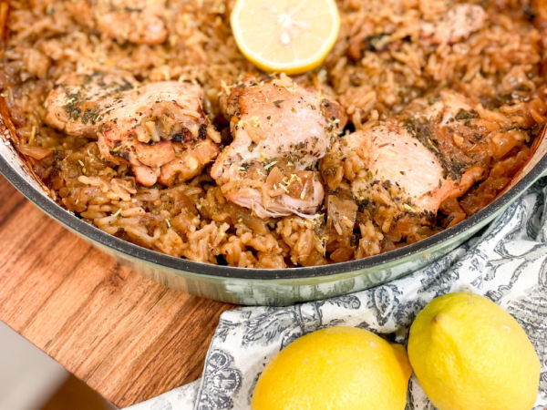 Lemon Pepper Chicken And Rice