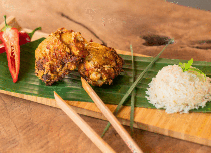 Malaysian Fried Chicken Thighs (Ayam Goreng)