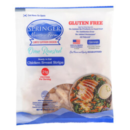 Fresh, Oven Roasted, Fully Cooked Breast Strips