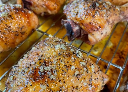 Lemon Pepper Honey Chicken