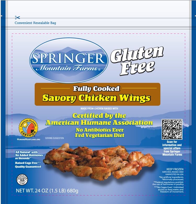 Fully Cooked, Gluten Free Savory Wings