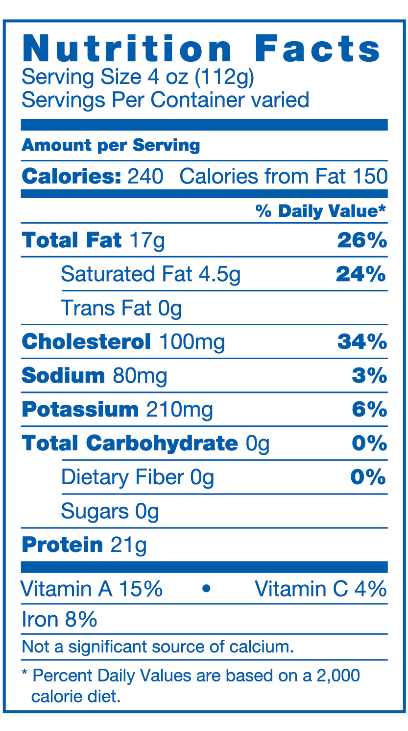 Nutrition Facts