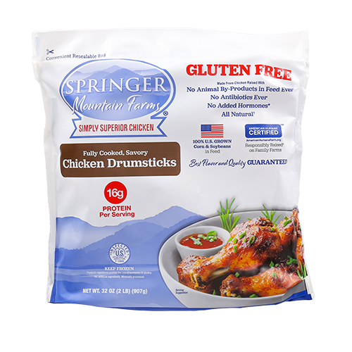 Fully Cooked, Gluten Free Savory Drumsticks