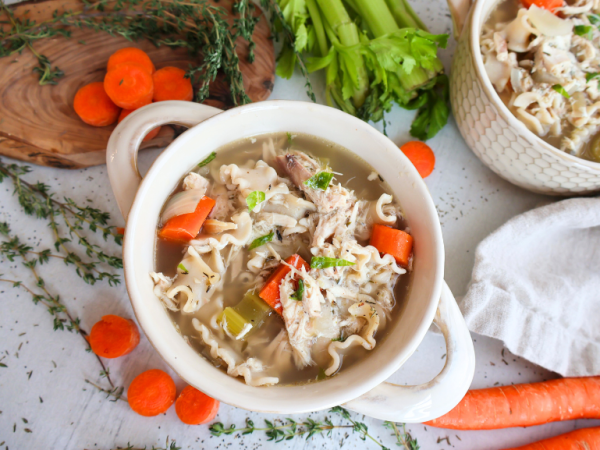 Slow Cooker Chicken Noodle Soup