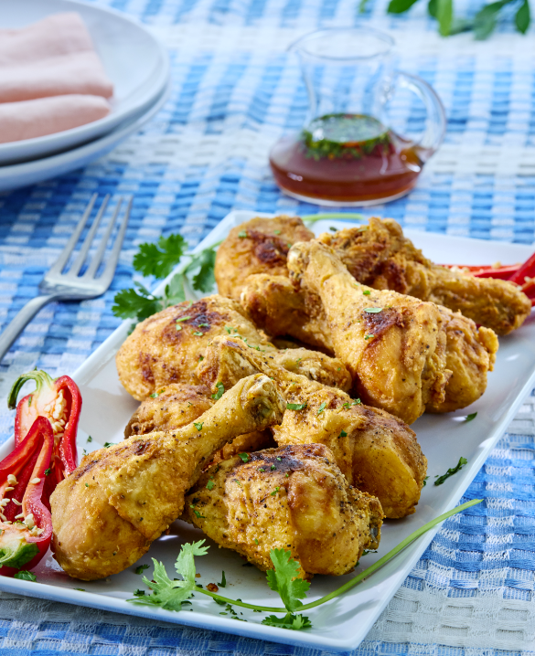 Southern Fried Chicken With Thai Chile Cilantro Glaze.png