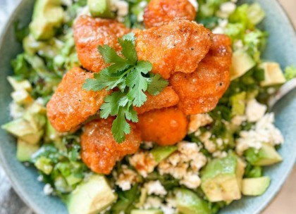 15 Minute Buffalo Chicken Salad